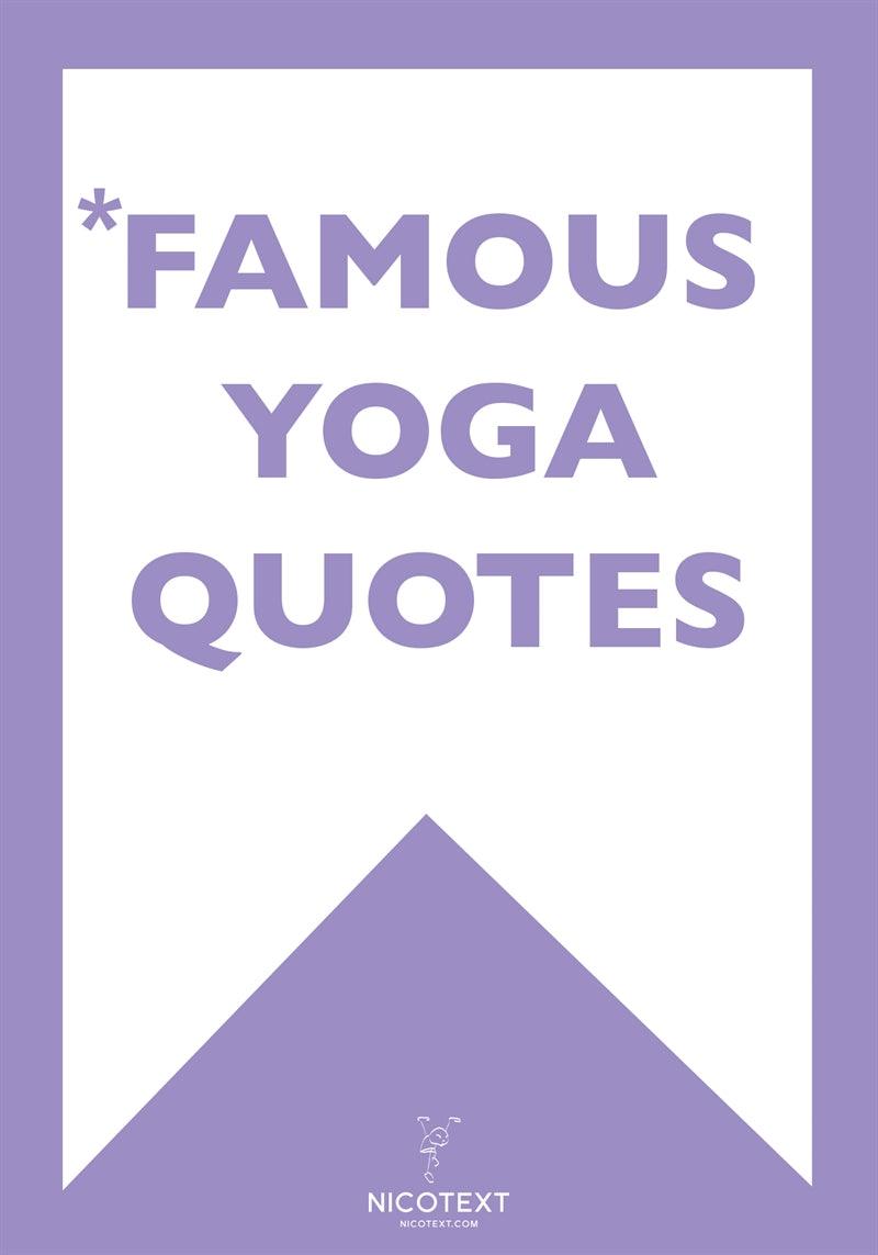 *FAMOUS YOGA QUOTES (Epub2) – E-bok