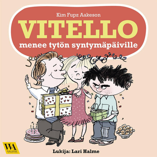 Vitello menee tytön syntymäpäiville – Ljudbok