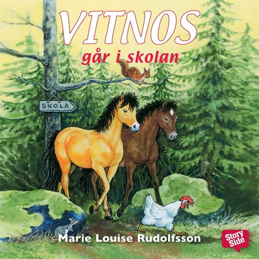 Vitnos går i skolan – Ljudbok