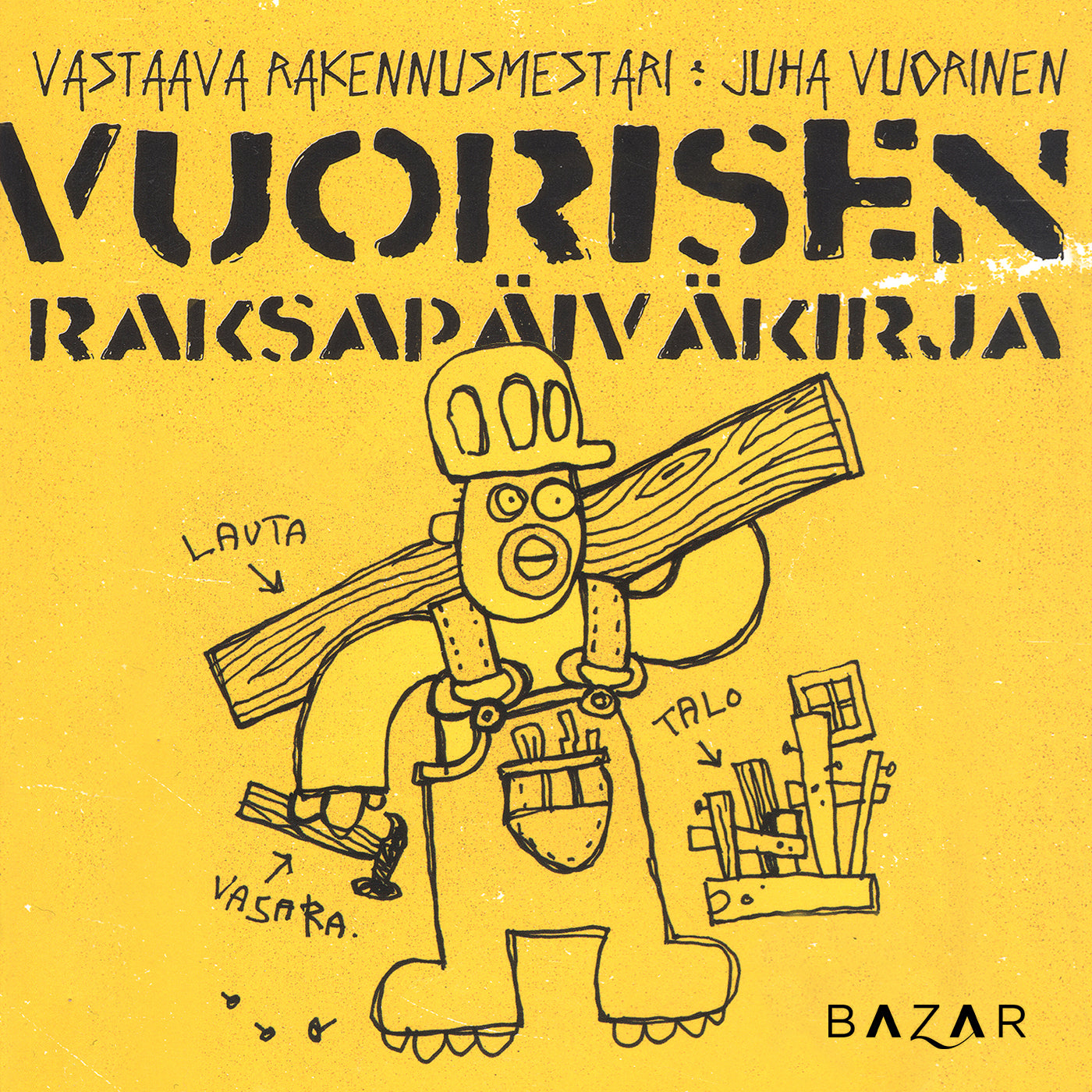 Vuorisen raksapäiväkirja – Ljudbok