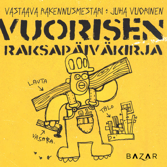 Vuorisen raksapäiväkirja – Ljudbok