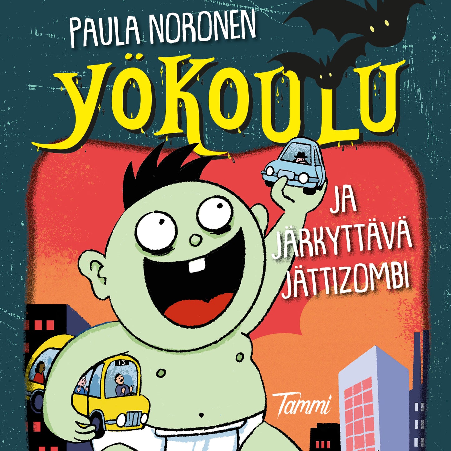 Yökoulu ja järkyttävä jättizombi – Ljudbok