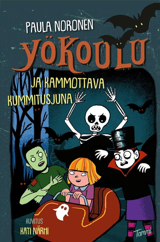 Yökoulu ja kammottava kummitusjuna – E-bok