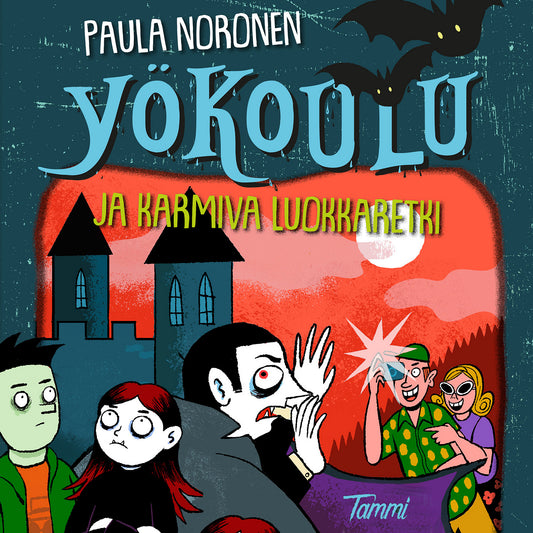 Yökoulu ja karmiva luokkaretki – Ljudbok