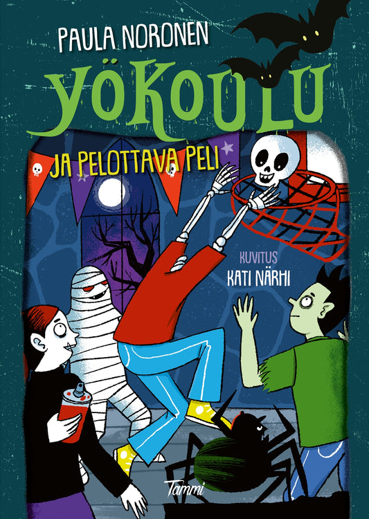 Yökoulu ja pelottava peli – E-bok