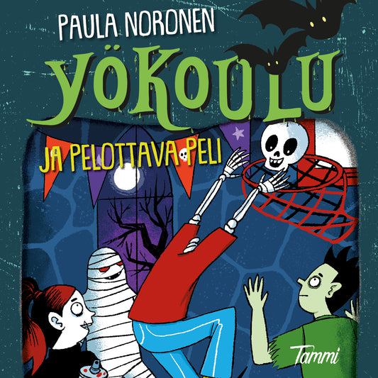 Yökoulu ja pelottava peli – Ljudbok