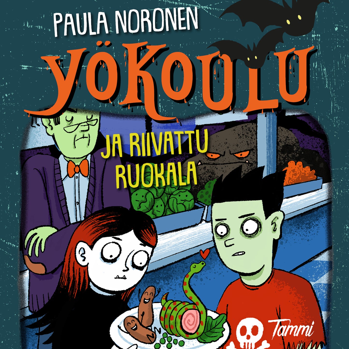 Yökoulu ja riivattu ruokala – Ljudbok