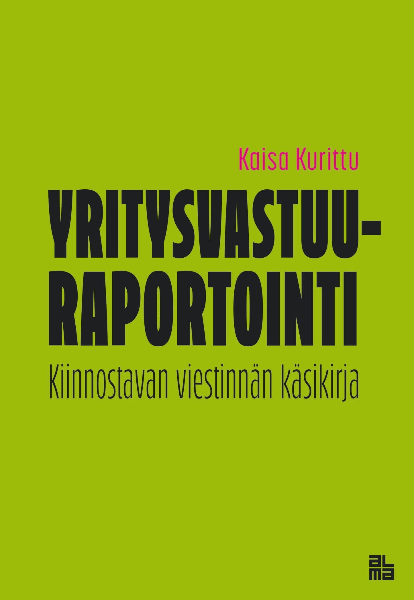 Yritysvastuuraportointi – E-bok