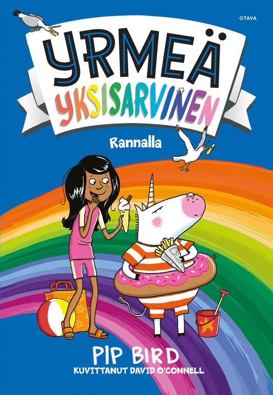 Yrmeä yksisarvinen rannalla – E-bok